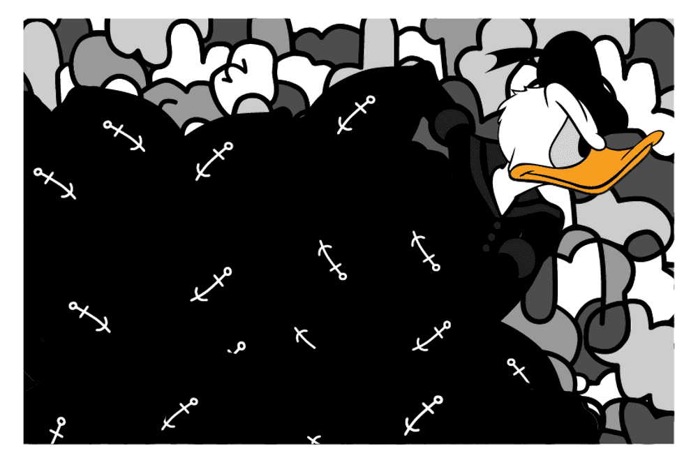 Jerkface, ‘Strong Arm Duck (Black Variant)’, 2019, Print, Archival pigment print on paper, Taglialatella Gallery, Numbered