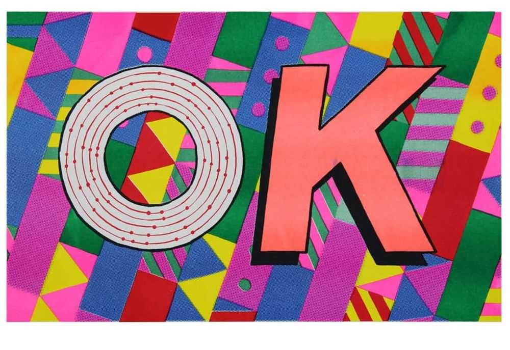 Jess Wilson, ‘Ok (2015)’, 2015, Print, 7 colour risograph print on paper, null, Numbered