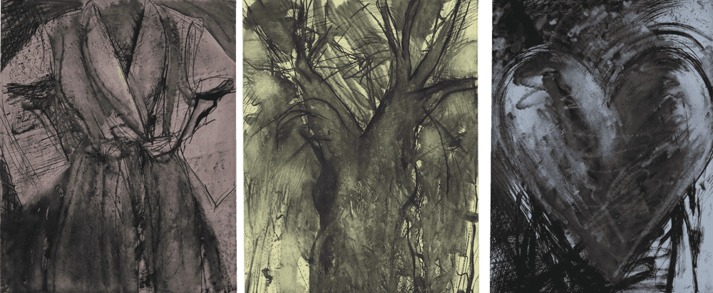 Jim Dine, ‘Desire in Primary Colors’, 1982, Print, Aquatint and electric tools from four copper plates printed in color, Pace Edition, Inc., Dated