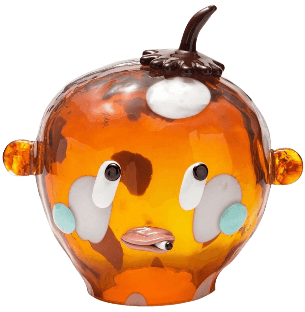 Joakim Ojanen, ‘Lill Lörda (Orange)’, 2021, Sculpture, Hand blown glass sculpture, Avant Arte, Numbered, Dated