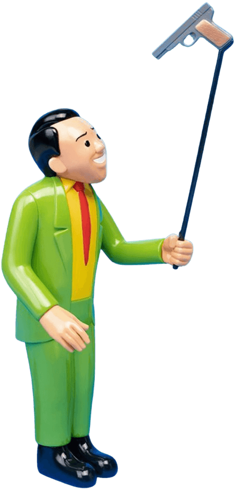 Joan Cornella, ‘Selfie Gun (Sculpture) (Green)’, 2019, Sculpture, Vinyl, DDT, Numbered