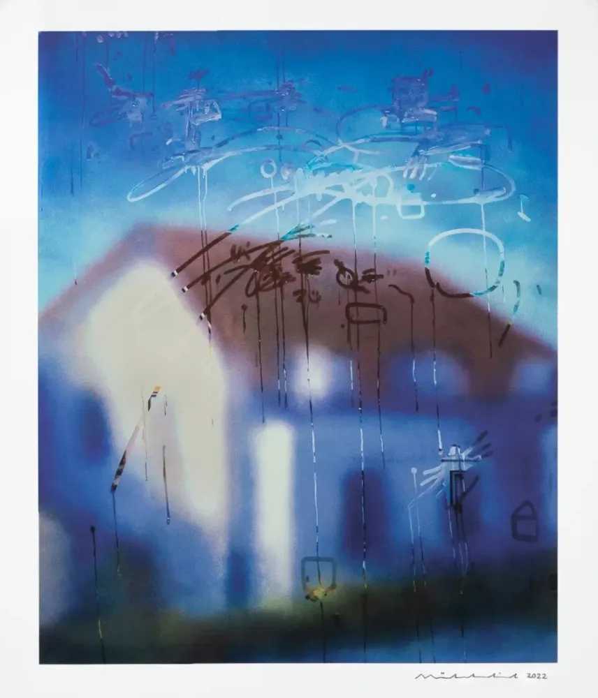 Jochen Mühlenbrink, ‘WP (The House)’, 2022, Print, 23 Layer silkscreen on somerset satin 300gsm, Goldmark Atelier, Numbered
