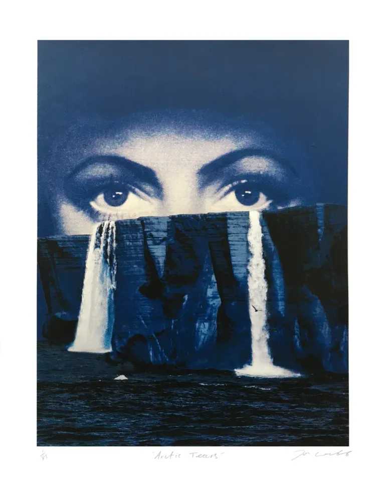 Joe Webb, ‘Arctic Tears’, 05-06-2019, Print, Silkscreen print on Naturalis Matt 330gsm paper, Self-released, Numbered