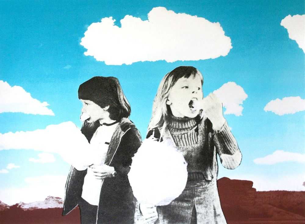 Joe Webb, ‘Cloud Eaters’, 30-05-2015, Print, Screenprint, Self-released, Numbered
