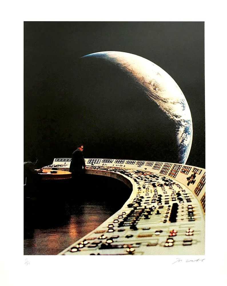 Joe Webb, ‘Control Panel’, 20-01-2018, Print, Silkscreen print on Naturalis Matt 330gsm paper, Self-released, Numbered