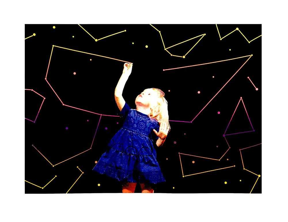 Joe Webb, ‘In The Sky With Diamonds’, 01-02-2019, Print, Silkscreen print on Naturalis Matt 330gsm paper, Self-released, Numbered
