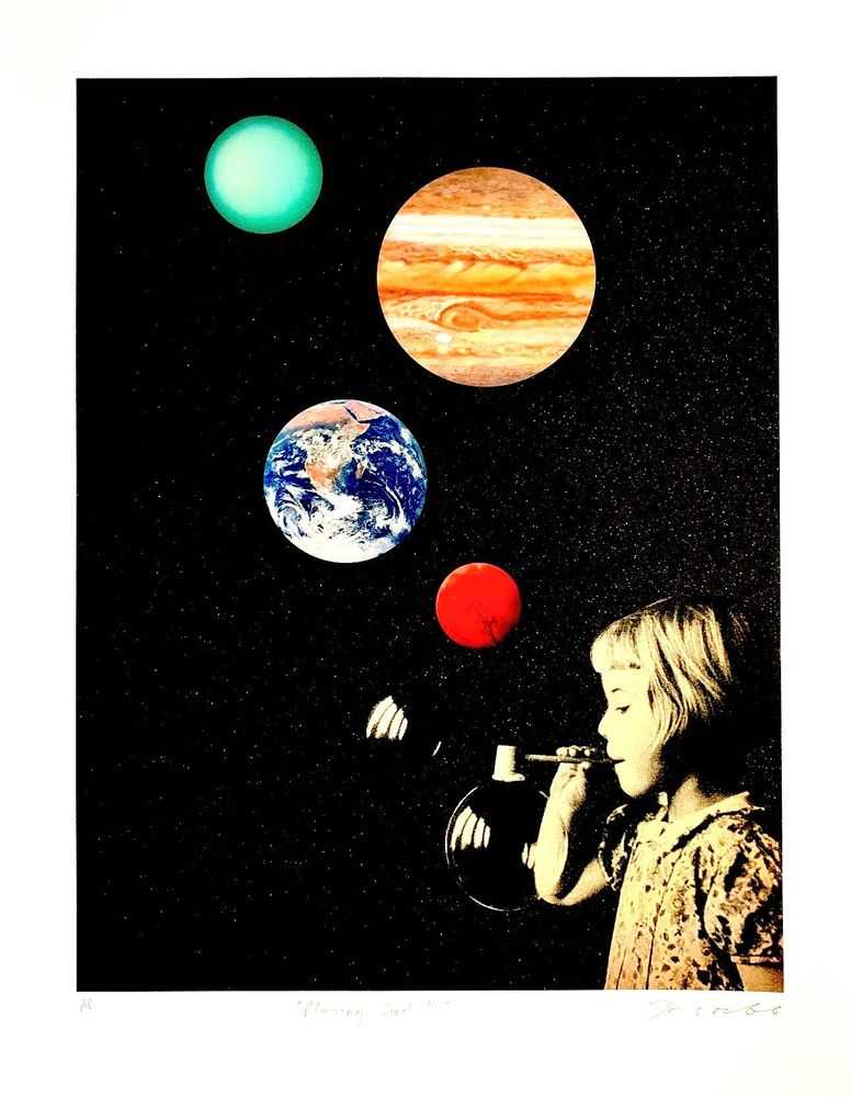 Joe Webb, ‘Playing God II’, 09-02-2020, Print, Archival inks with silkscreen UV glazes and glitter varnish; Canson Infinity Rag Photographique 310gsm Paper, Self-released, Numbered