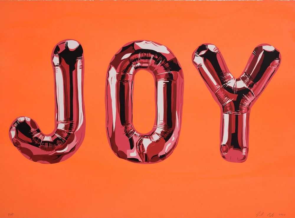 Joel Mesler, ‘Pool Party - Joy’, 2024, Print, 8 layer silkscreen with hand washed paper-varied colors, Phillips Dropshop, Numbered, Dated
