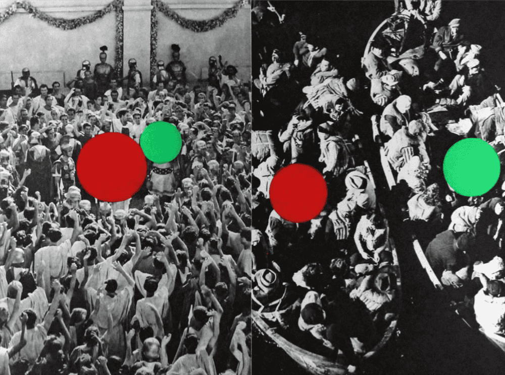 John Baldessari, ‘Two Boats’, 1986, Print, Etching with aquatint on Rives B.F.K paper, null, Numbered