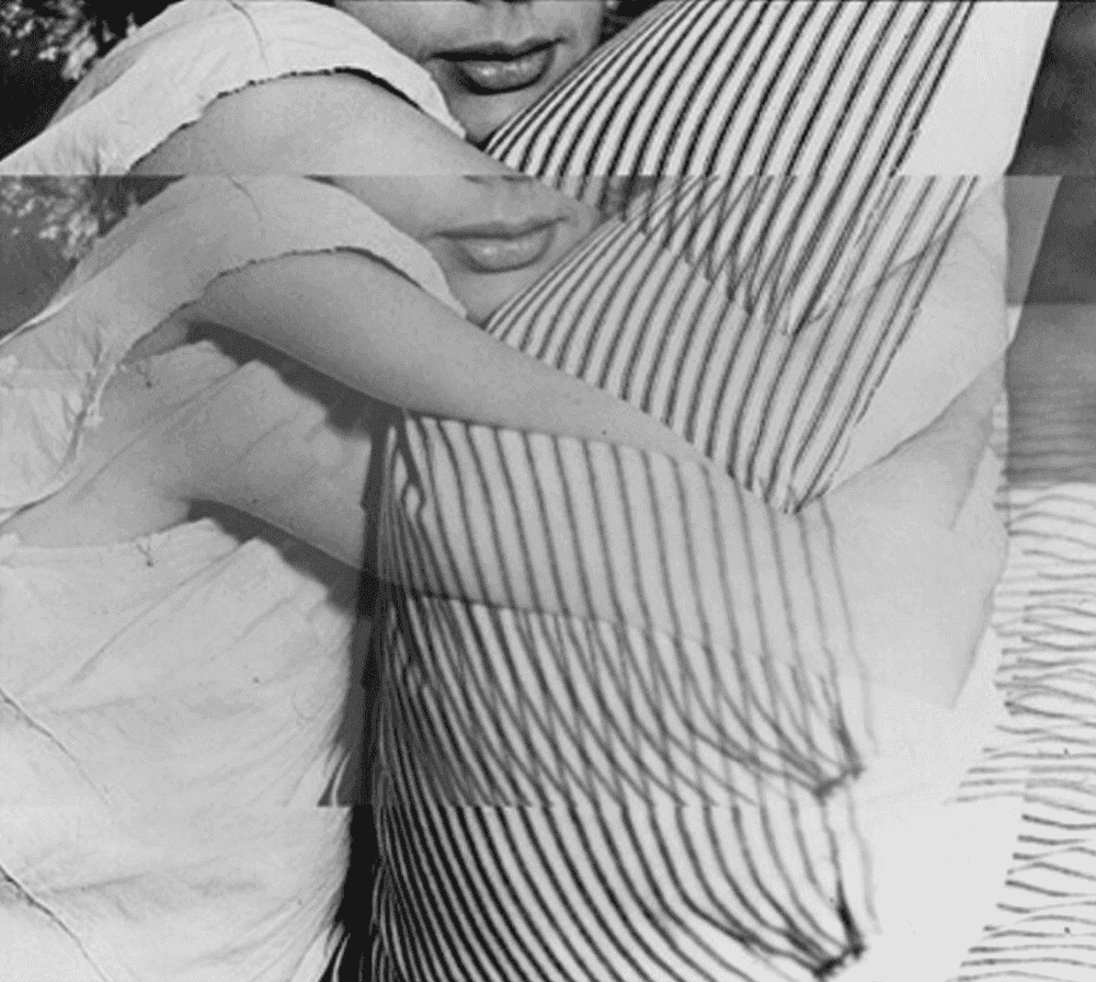 John Baldessari, ‘Woman with Pillow’, 2003, Print, Black and white lithograph, Serge Sorokko Editions, Numbered