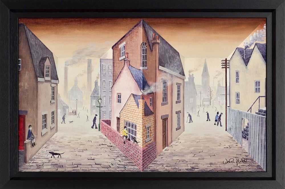 John D Wilson, ‘Across The Lane’, 2018, Print, Fine art print, Castle Fine Art, Numbered