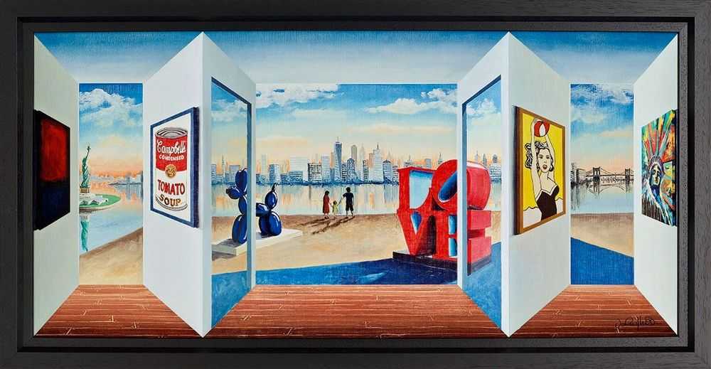 John D Wilson, ‘Art of New York’, 2019, Print, Fine Art Print, Castle Fine Art, Numbered, Framed