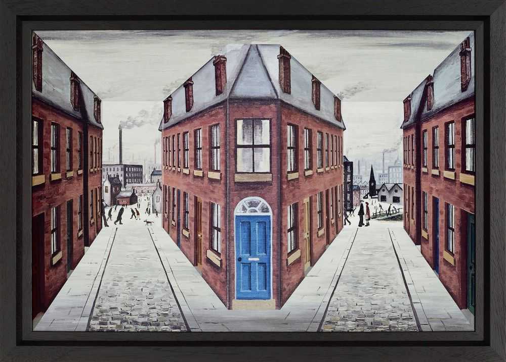 John D Wilson, ‘Street Scene’, 2014, Print, 3D Wall Sculpture, Castle Fine Art, Numbered