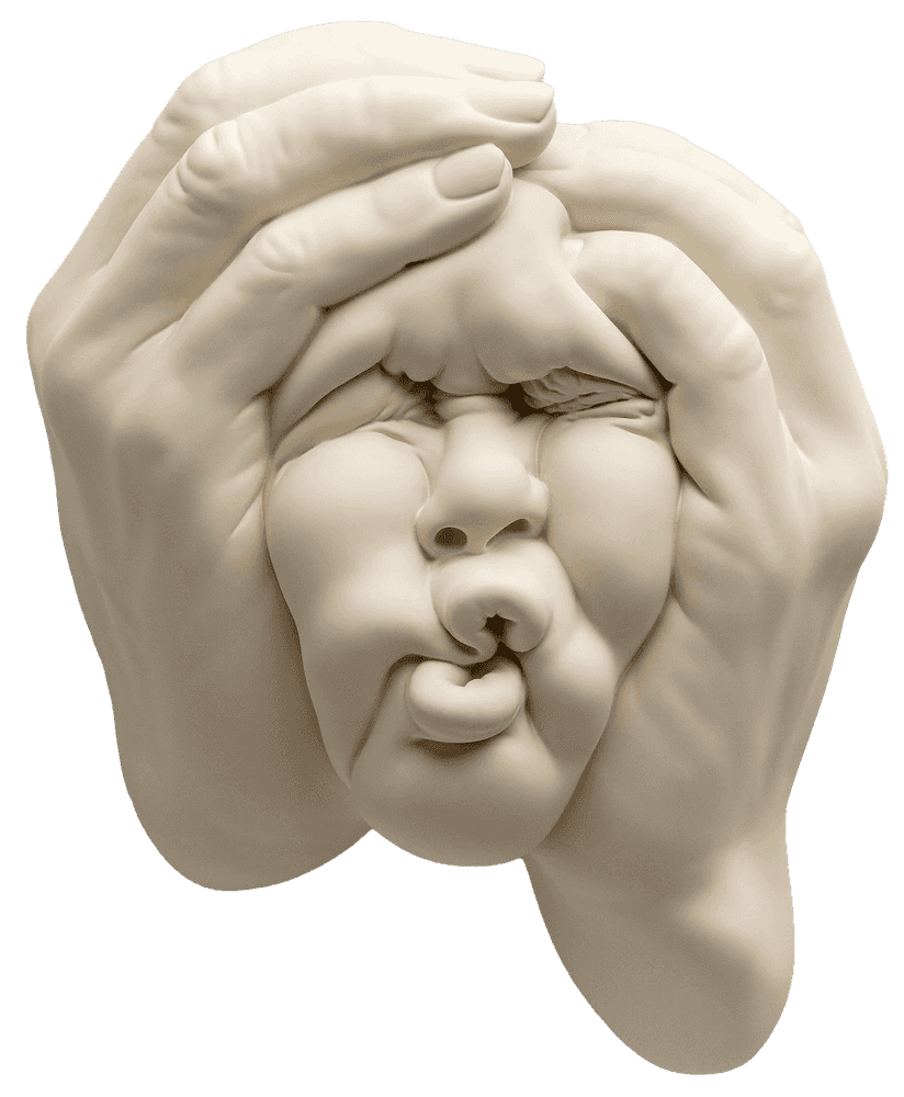 Johnson Tsang, ‘Work in Progress’, 2026, Sculpture, Resin cast sculpture with matte spray paint finish., Avant Arte, Numbered