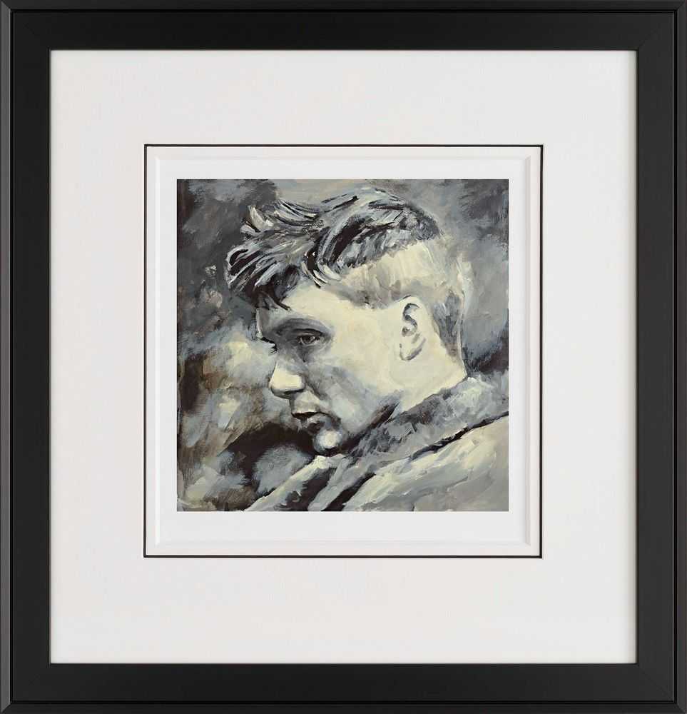 Jon Jones, ‘A Gentleman Is A Patient Wolf’, 2020, Print, Giclee on paper, Castle Fine Art, Numbered, Framed