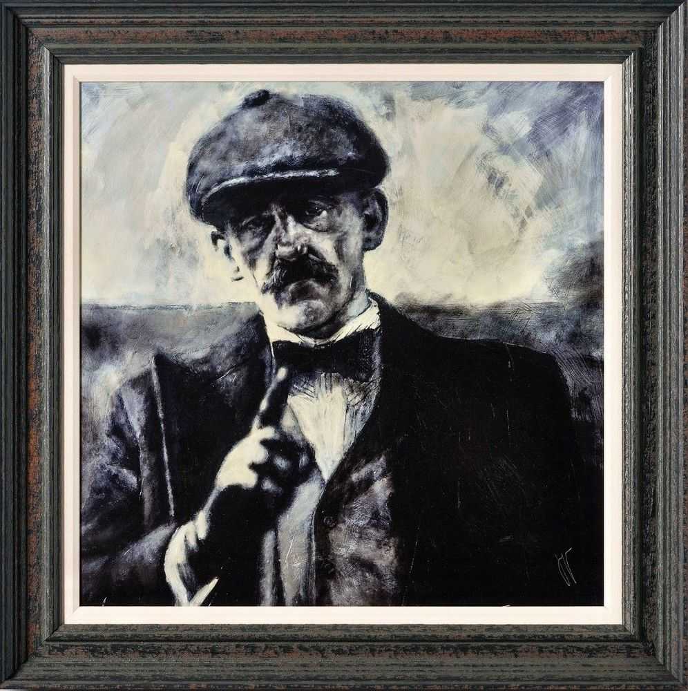Jon Jones, ‘Listen’, 2023, Print, Giclee On Canvas, Castle Fine Art, Numbered, Framed