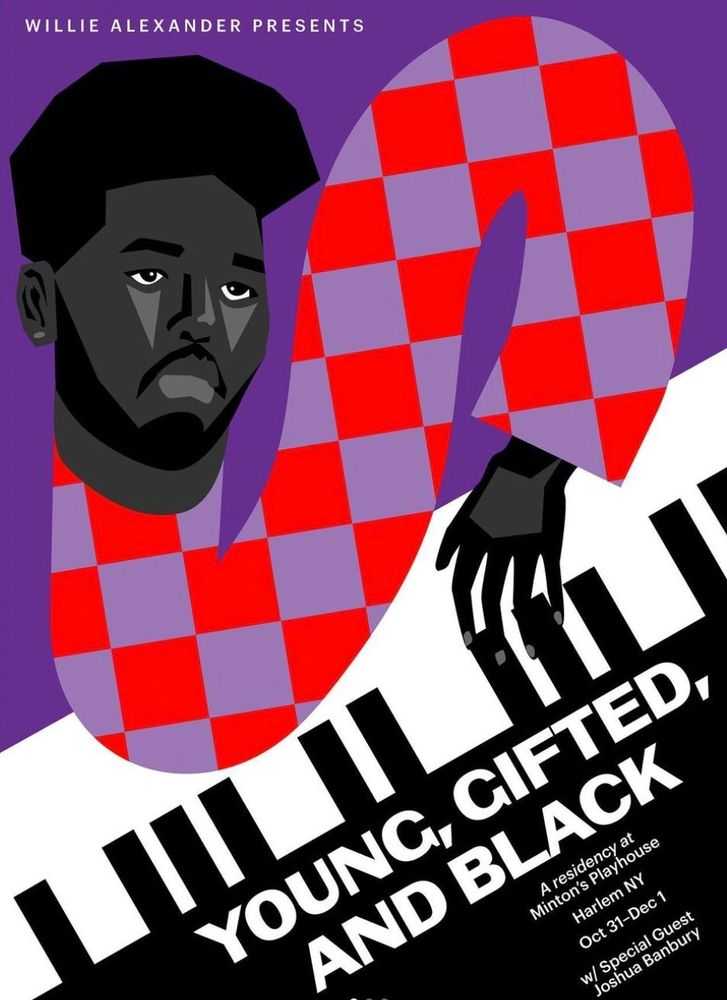 Jon Key, ‘Young Gifted and Black (Poster)’, 2021, Print, Digital printing on Semigloss, Self-released, Dated