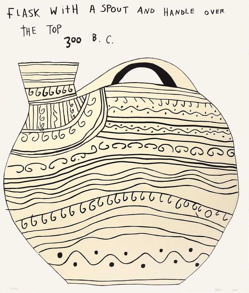 Jonas Wood, ‘Flask’, 2015, Print, Screenprint on wove paper, Cirrus Gallery, Numbered, Dated