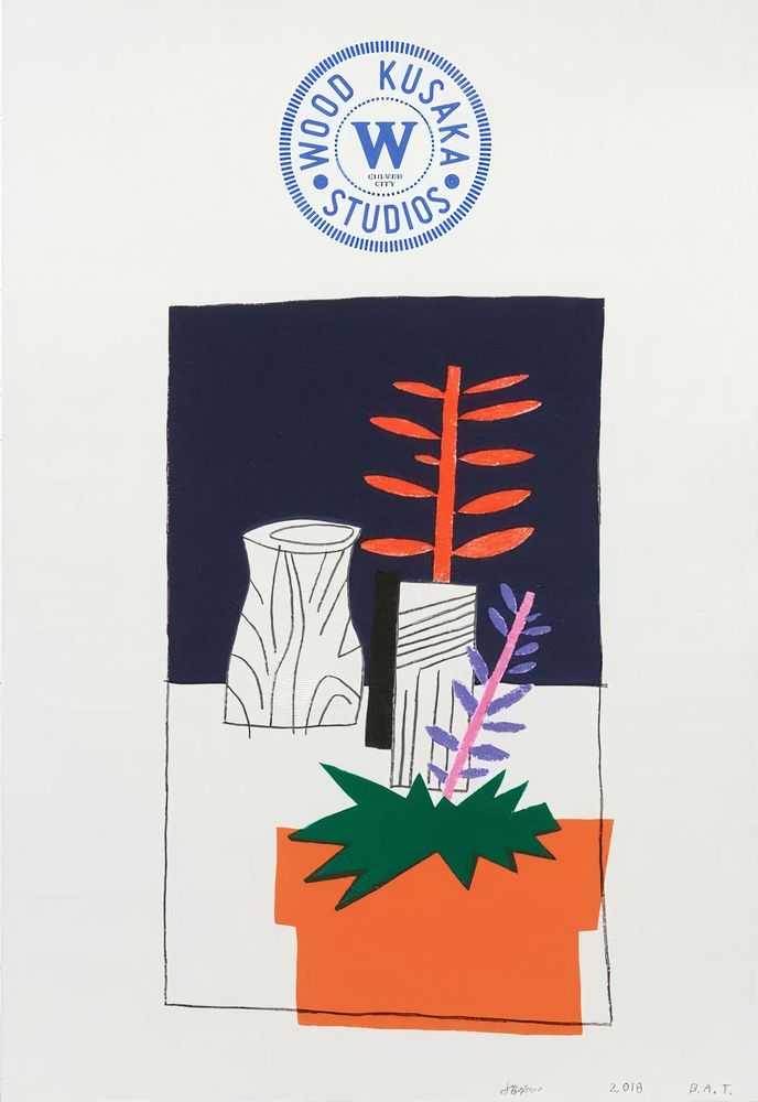 Jonas Wood, ‘Notepad Doodle 2 (State 2)’, 21-02-2018, Print, 14 colour lithograph on buff Arches, Hamilton Press Gallery, Numbered