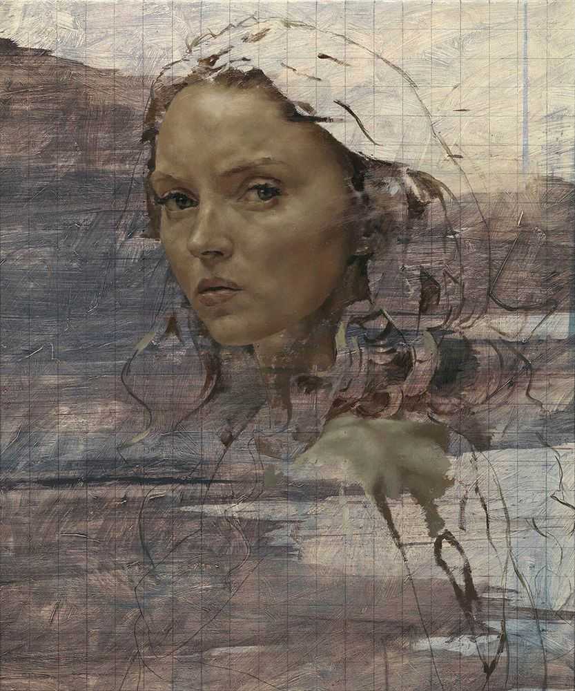 Jonathan Yeo, ‘Lily Cole’, 2014, Print, Archival pigment print with gold leaf, Manifold Editions, Numbered