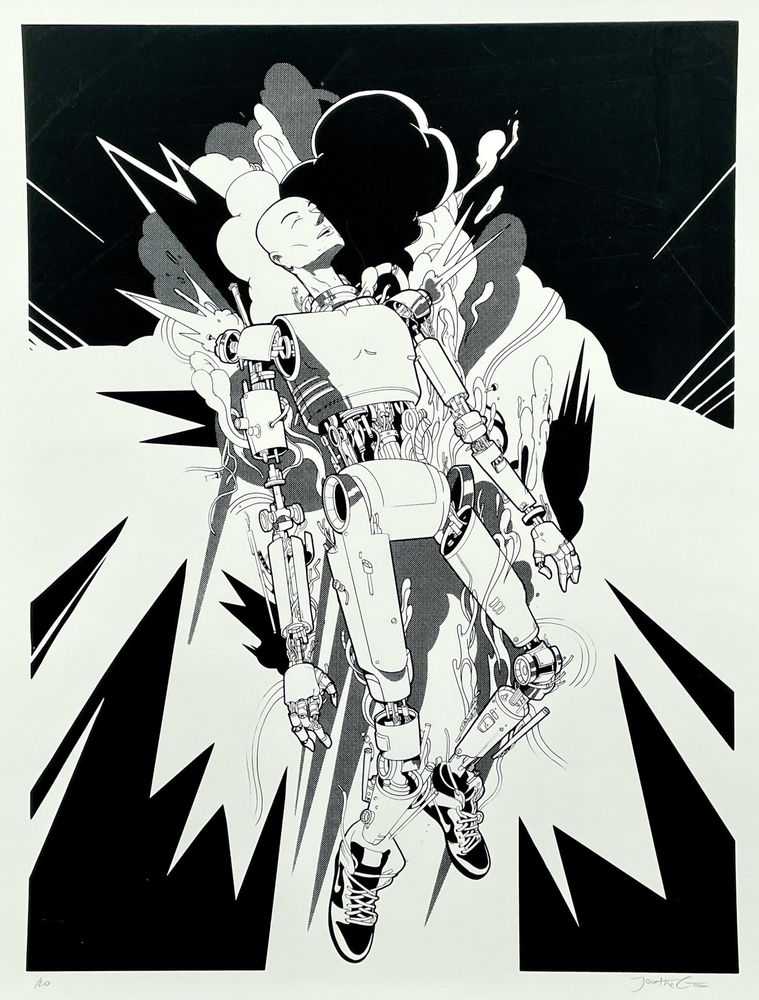 Joon the Goon, ‘Imploding’, 2019, Print, Print on 330 gsm cotton-rag smooth museum archival paper., null, 
