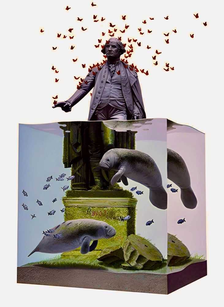 Josh Keyes, ‘Sirens’, 16-07-2012, Print, Giclee Print, Self Released, Numbered