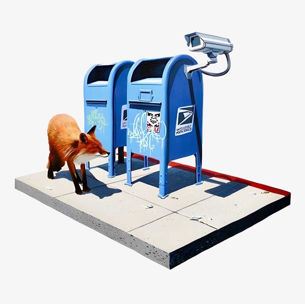 Josh Keyes, ‘Watcher #3’, 11-03-2008, Print, Giclee Print, Limited Addiction Publishing, Numbered