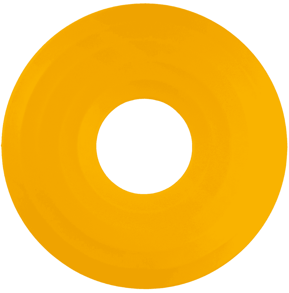 Josh Sperling, ‘Donut (Yellow)’, 22-09-2020, Sculpture, A limited edition thermoformed lighting LED electric powered, Case Studyo, Numbered