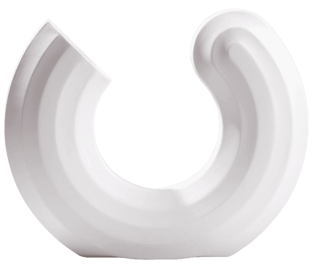 Josh Sperling, ‘We All Make The Flowers Grow III (White)’, 21-11-2018, Sculpture, Porcelain vase with white glaze, Case Studyo, Numbered
