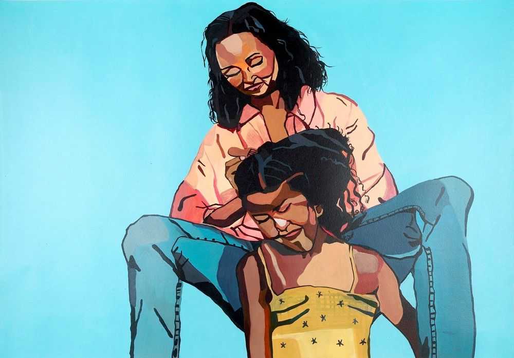 Joy Labinjo, ‘Wash Day’, 2021, Print, Digital pigment print with gloss silkscreen glaze onto Hahnemuhle Photo Rag 308gsm, Art on the Underground, Numbered