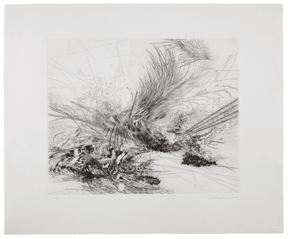 Julie Mehretu, ‘Kindle’, 2006, Print, Etching with hardground, drypoint, and engraving, null, 
