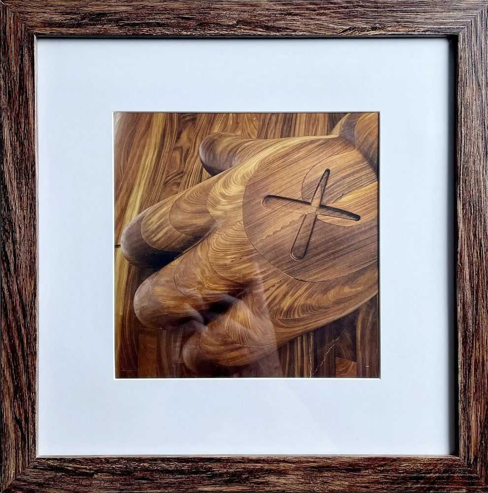 Kaws, ‘Along The Way Showcard (Framed)’, 2013, Book, Offset lithograph on a booklet showcard, matted and framed in wood., null, 