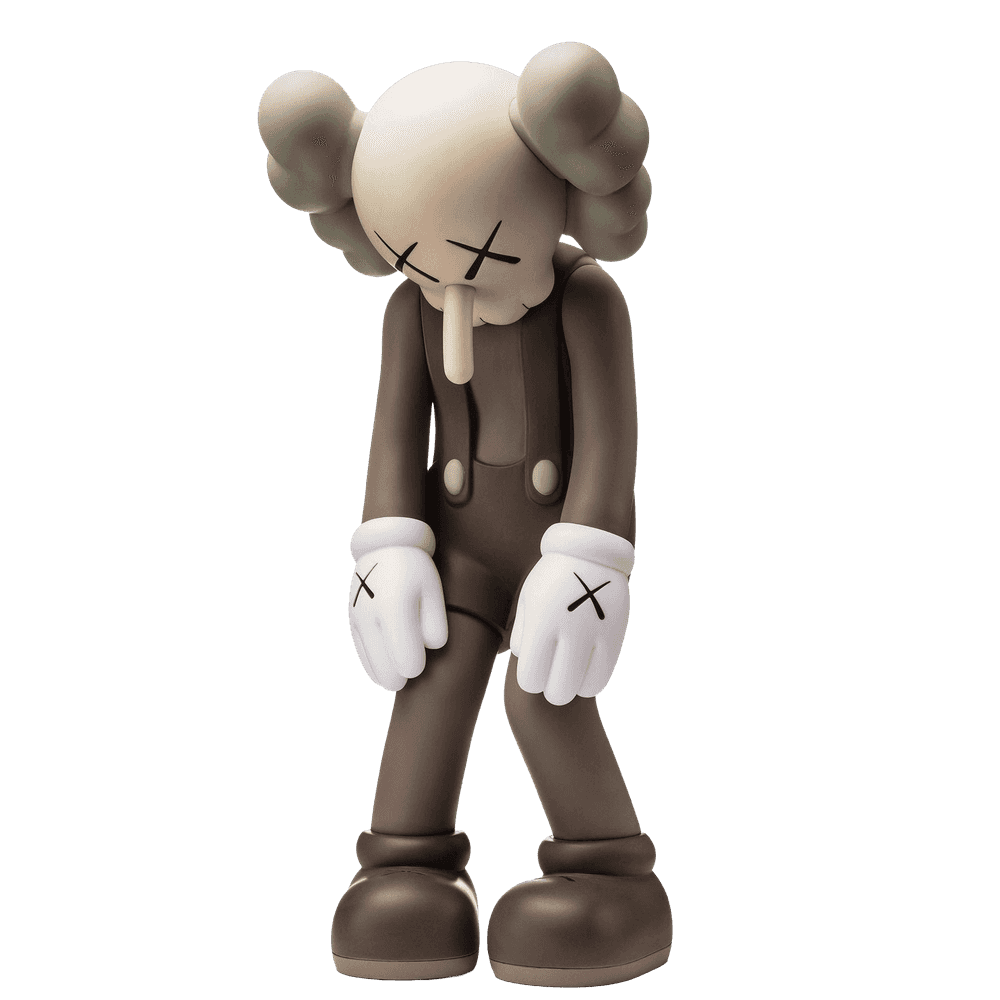 Kaws, ‘Small Lie (Brown)’, 2017, Collectible, Painted cast-vinyl art toy., null, 