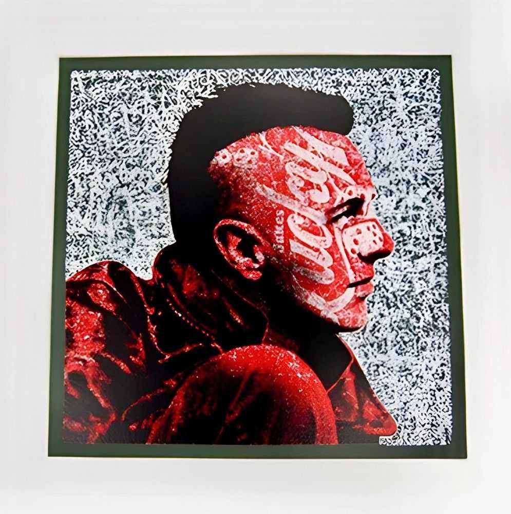 K Guy, ‘Joe Strummer (Red & Army Green)’, 17-09-2014, Print, Screen Print, null, Numbered