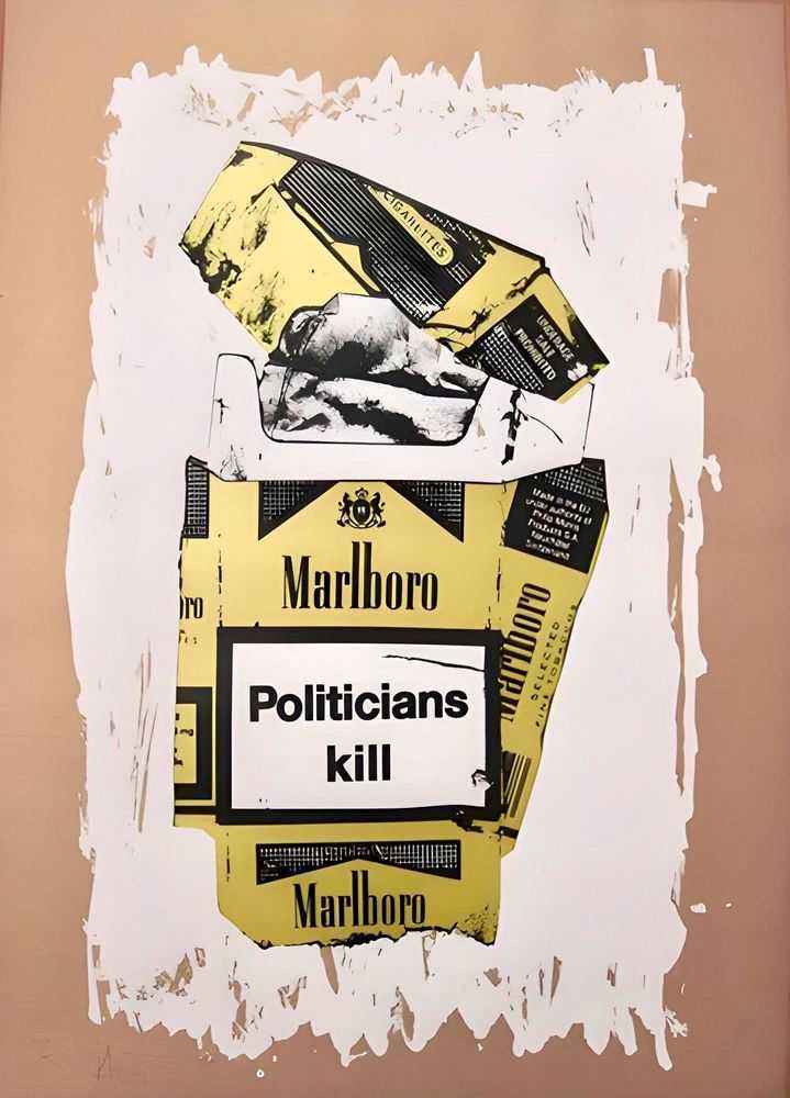 K Guy, ‘Politicians Kill (First edition)’, 22-11-2007, Print, Screen Print, Souled Out Studios, 