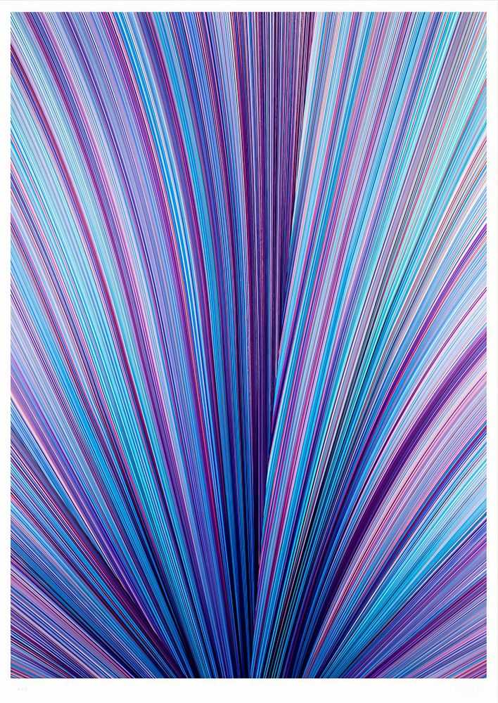 Kai & Sunny, ‘Rise and Fall’, 03-12-2020, Print, Hand pulled 6 colour screenprint on 100% cotton somerset satin 410gsm tub size, Self-released, Numbered