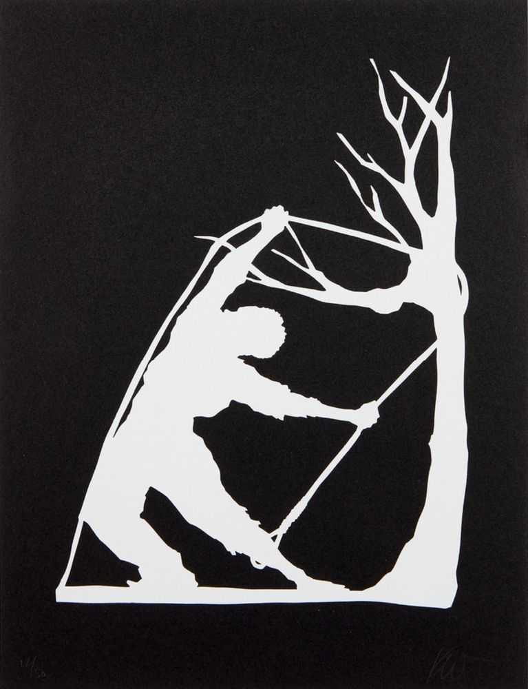Kara Walker, ‘Snared’, 2013, Print, Lithograph on paper, Camden Arts Centre, Numbered
