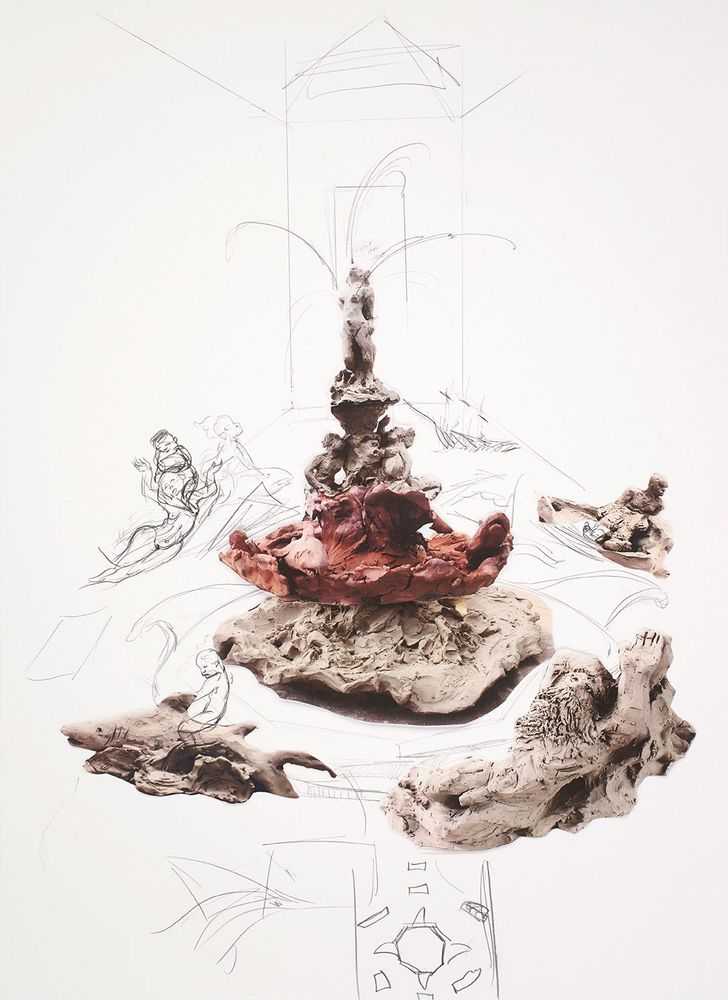 Kara Walker, ‘Theme for the Fons Americanus’, 2021, Print, Archival digital pigment print on paper, Tate, Numbered