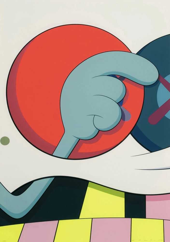 Kaws, ‘Blame Game I’, 2014, Print, Silkscreen Print, null, Numbered