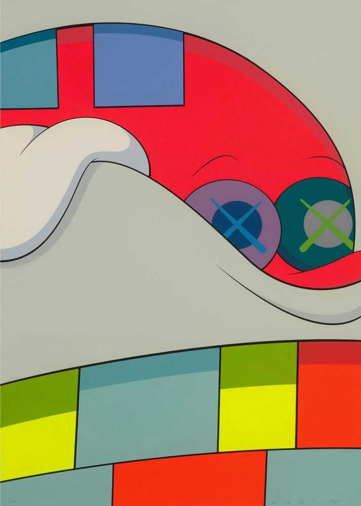 Kaws, ‘Blame Game V’, 2014, Print, Screen Print in colors, on Saunders Waterford High White paper, null, Numbered