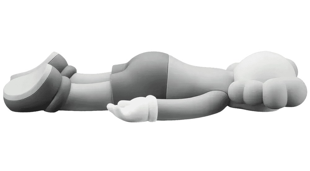 Kaws, ‘Companion (2020 Grey)’, 2002, Sculpture, Painted cast vinyl, Kawsone, 