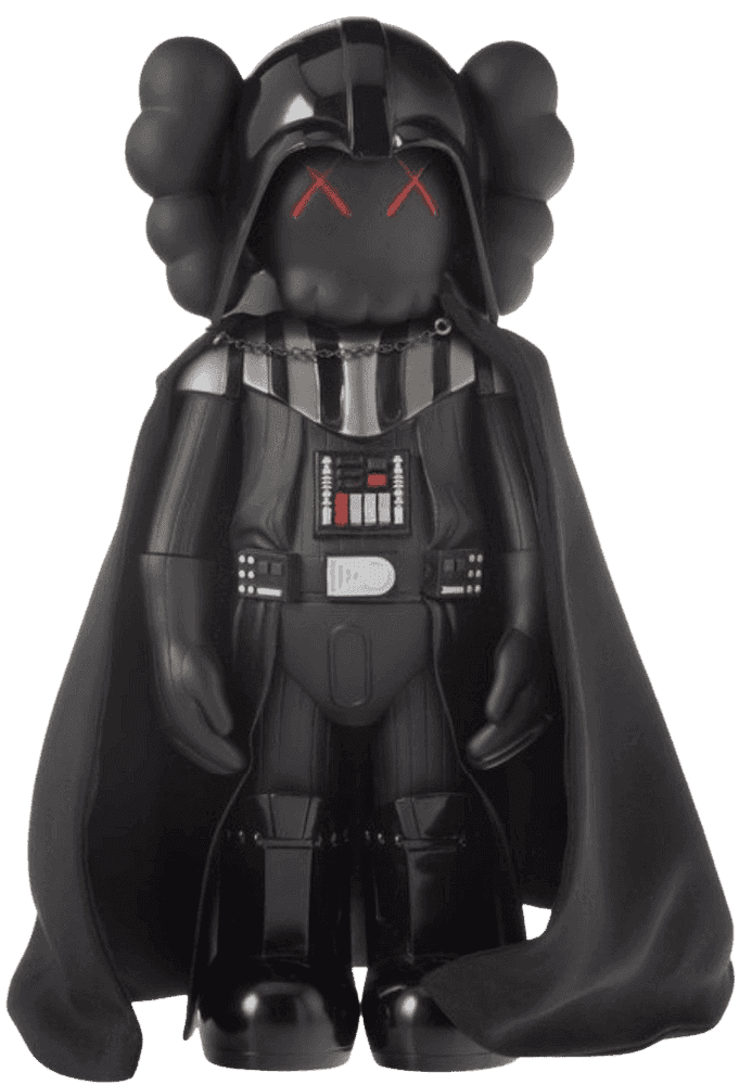 Kaws, ‘Darth Vader’, 2007, Sculpture, Painted cast vinyl, fabric, and metal, Kawsone, 