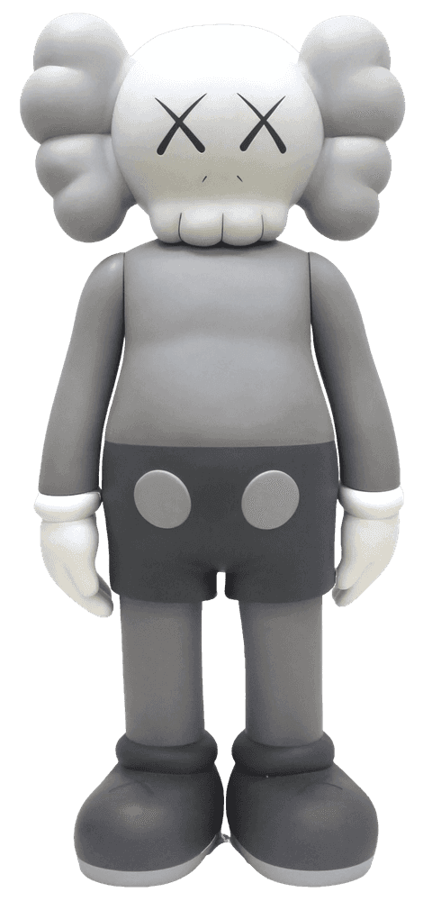 Kaws, ‘Four Foot Companion - Grey (2007)’, 2007, Print, Painted cast vinyl, null, 
