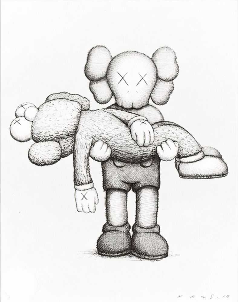Kaws, ‘Gone (Limited Edition Art Book)’, 2019, Print, Screenprint printed on Arches Aquarelle 300gsm paper, NGV Melbourne, Numbered, Dated