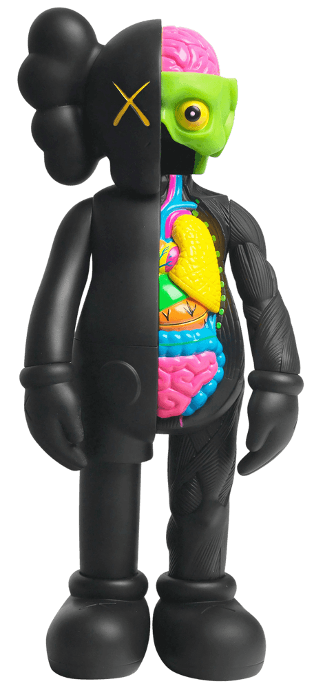 Kaws | Kaws Companion : Dissected (Black) | Buy & Sell | FairArt