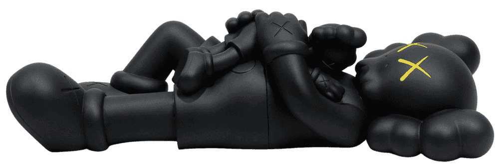 Kaws, ‘Kaws: Holiday Singapore (Black)’, 2021, Sculpture, Painted cast vinyl, DDT, 