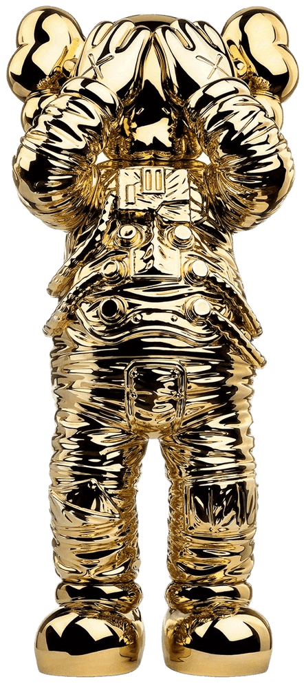 Kaws, ‘Kaws: Holiday Space (Gold)’, 2020, Sculpture, Polyurethane, DDT, 