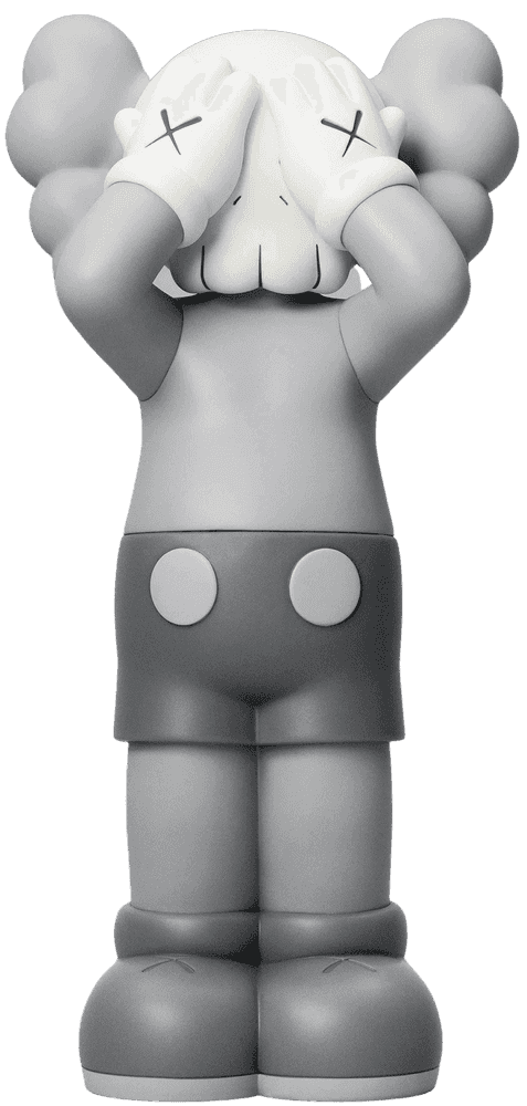 Kaws, ‘Kaws: Holiday UK (Grey)’, 2021, Sculpture, Painted cast vinyl, DDT, 