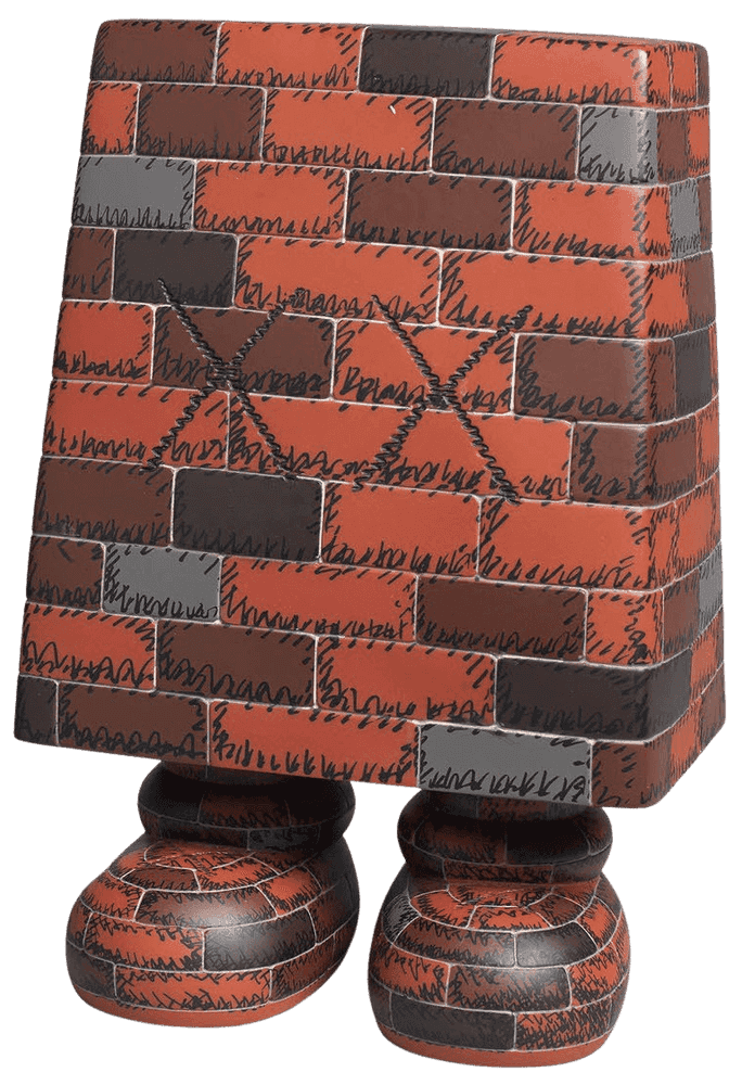 Kaws, ‘Kaws x Wonderwall (Red)’, 2009, Sculpture, Painted cast vinyl, Kawsone, 