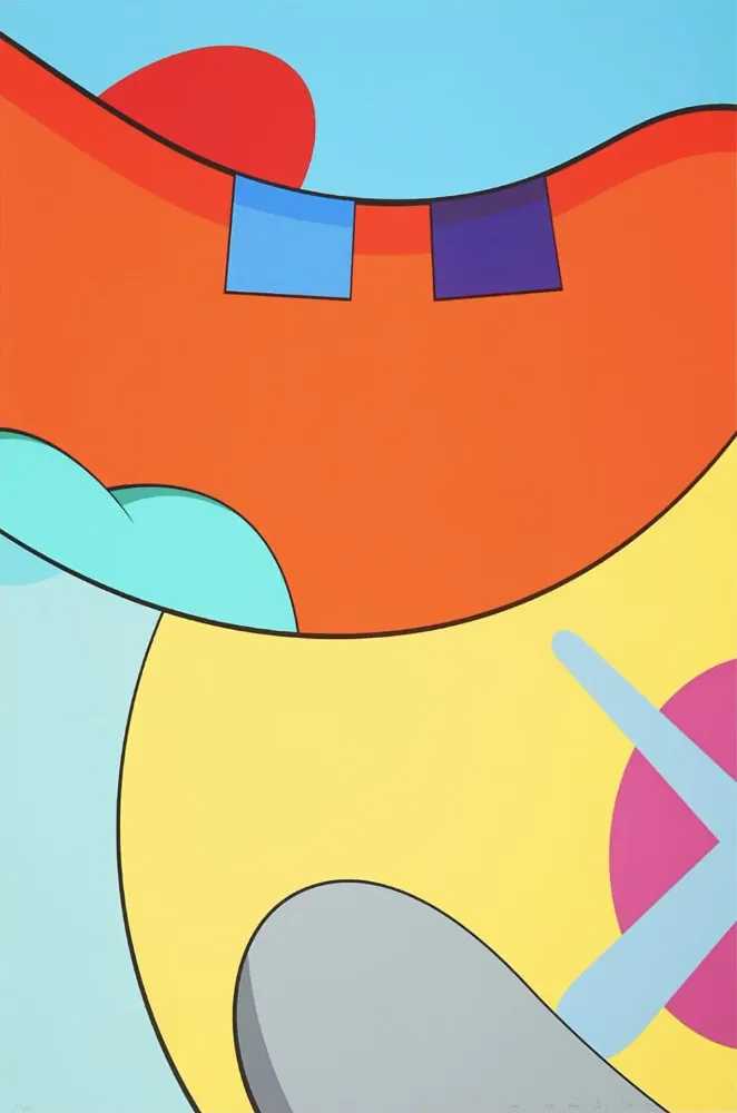 Kaws, ‘No Reply 2’, 2015, Print, Screenprint in colours, on wove paper, Pace Gallery, Numbered, Dated